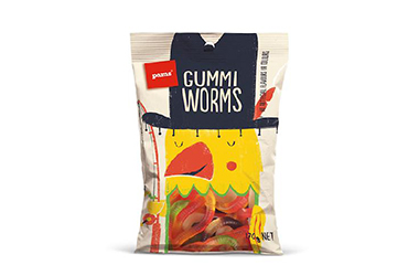 不規(guī)則糖果包裝方案